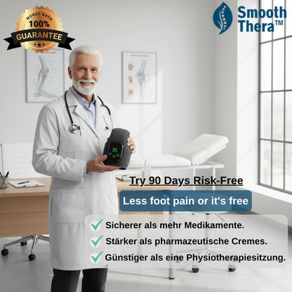 SmoothThera™ 3-in-1 Fußmassagegerät.