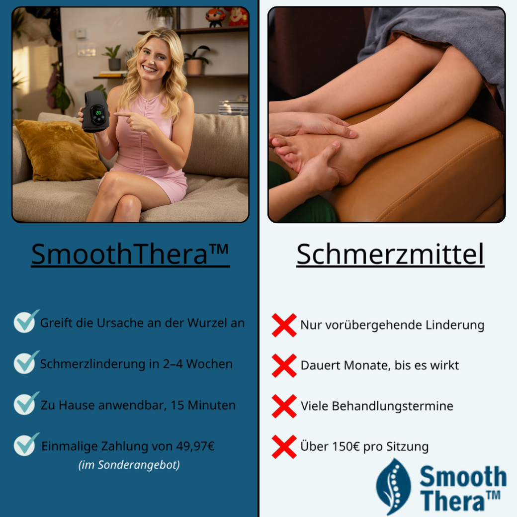 SmoothThera™ 3-in-1 Fußmassagegerät.